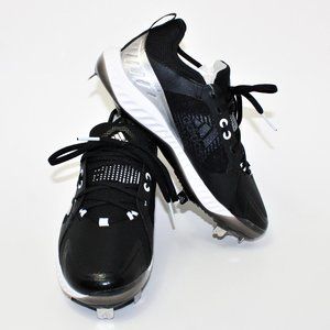 Adidas Pure Hustle Softball Cleats Black, Silver, White Women's 9 New! EG5634